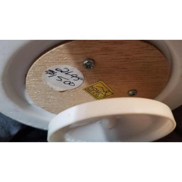 Homco Santa Claus Is Coming To Town Christmas Music Figurine 8"t Porcelain Spins - Picture 6 of 8